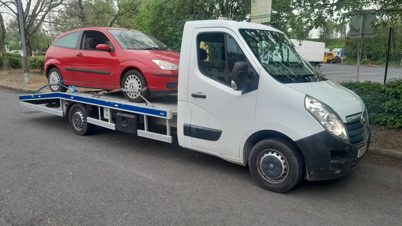 Car collected for scrap near Ambleside